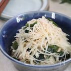 シャキシャキ食感！じゃがいもとわかめのツナナムル