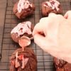 簡単！バターオイルなし「米粉で作るいちごチョコスコーン」の工程8
