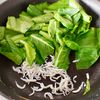 10分かからず簡単副菜【小松菜としらすのふんわり卵炒め】の工程4