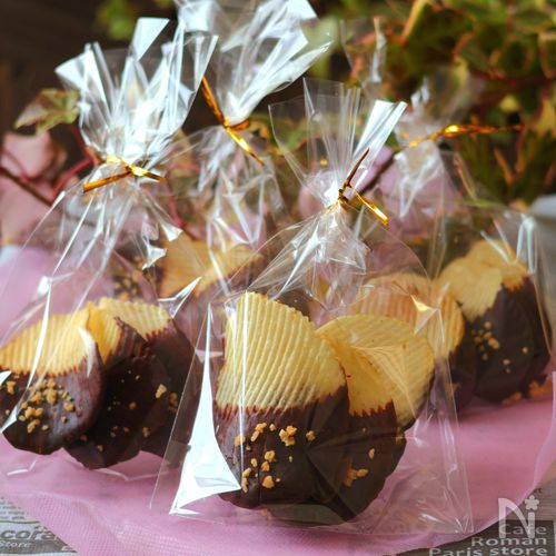 【バレンタイン】市販品アレンジ♪簡単♪ポテチチョコ