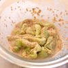 【蒸しなすのごまだれ和え】とろっとクリーミーな和風副菜！の工程3