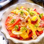 【パプリカのイタリアンツナマリネ】サラダ感覚で♪ひんやり副菜