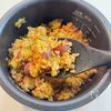 さつまいもと塩昆布の炊き込みご飯の工程4