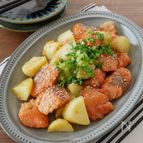 ★漬け込みなし★鮭とじゃがいものみりん焼き