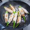 オクラの甘辛豚肉巻き焼きの工程4