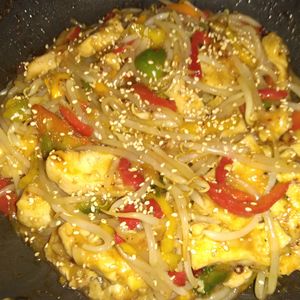lalilulelonの作ってみた!投稿(行列の中華屋さんの🍚鶏むね肉とモヤシのとろとろ中華炒め🤩)