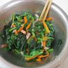 レンジで簡単【ほうれん草と人参のナムル】激旨☆お箸止まらん！の工程2