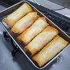 カリッと食べる「薄焼き卵とハムの揚げ春巻き」の工程6
