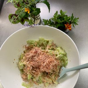 そら・ゆずの作ってみた!投稿(10分副菜◎ゴーヤ嫌い克服⁈ゴーヤのめんつゆツナマヨ和え)