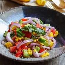クミンひとつでエスニックな味【夏野菜のモロッカンサラダ】