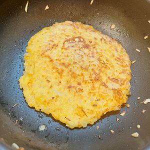 ひなの作ってみた!投稿(簡単美味しい！ダブルねぎチーズチヂミ)
