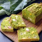 米粉で作る☆ソフトケールのケーク・サレ。