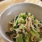 レンジで簡単♪もやしと小松菜のごま和え【作り置き】