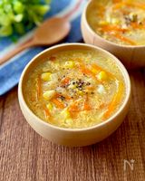 野菜の甘みたっぷり♩ふわたまコーンスープ