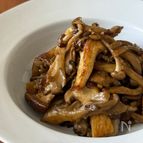 塩麹バター　×　焼きキノコ