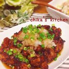 さっぱり食べれる♡塩唐揚げの甘酢みぞれあんかけ♪