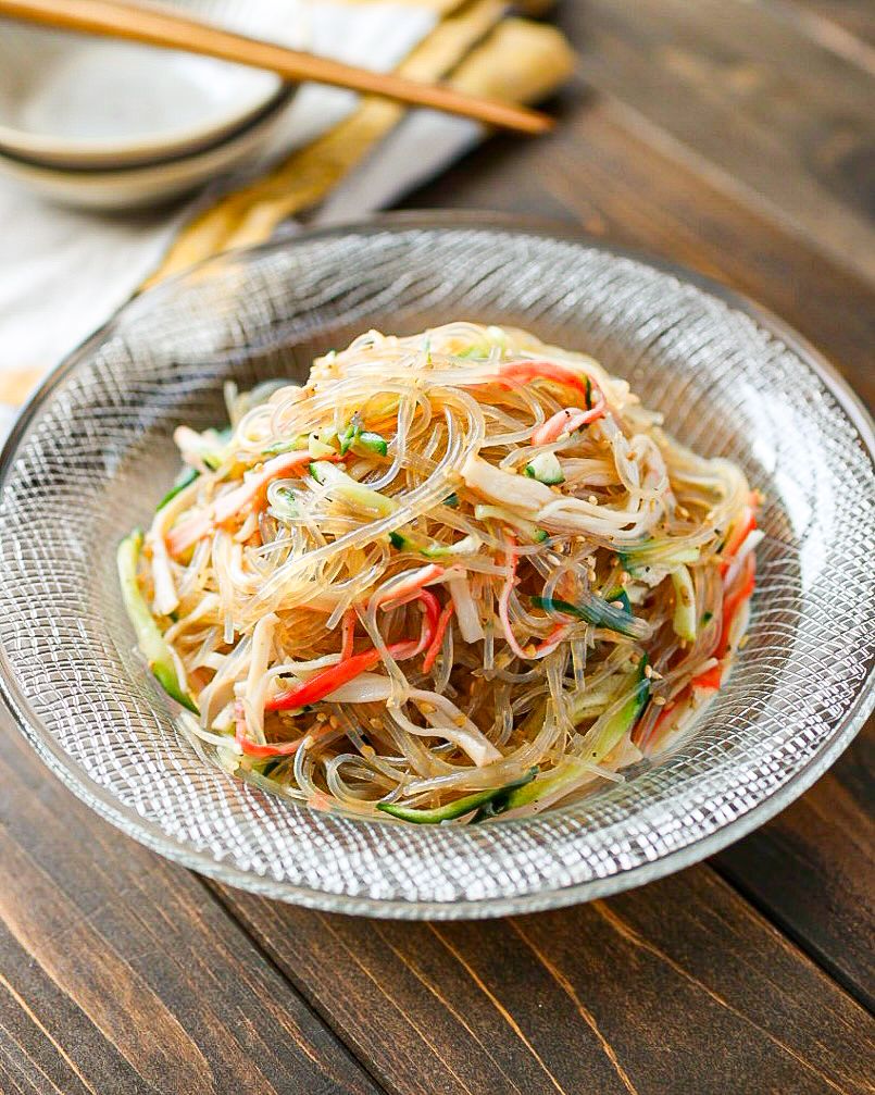 レンジで♡中華風春雨サラダ】ポン酢で簡単！味しみ！ | レシピサイトNadia