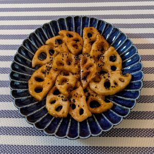 𝔂𝓾𝓶𝓲🍓の作ってみた!投稿(【こんがりれんこん甘酢だれ】止まらない！やみつき副菜♡)