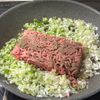 ワンパンで簡単♬海老とひき肉のうま辛麻婆春雨♬の工程2