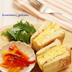 ふわふわ美味しい♪厚焼きたまごサンド