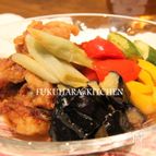 鶏肉と野菜の甘酢ダレ