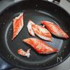 久しぶりにカニカマ素麺炒めの工程1