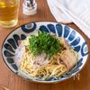 【保存版】豚バラと大葉の和風パスタ｜味付けうどんスープ1つ♪