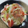 もんぶらん°・*:.。.☆の作ってみた!投稿(白菜の芯を美味しく活用!【サーモンマリネサラダ】)