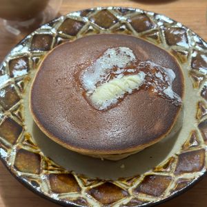あずきの作ってみた!投稿(ベーキングパウダーなし！ふわふわ無添加米粉パンケーキ)