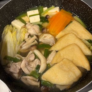 おかか昆布🍙の作ってみた!投稿(絶品スープのあったか鶏鍋)