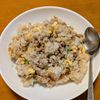ゆきまる🐬🫧の作ってみた!投稿(【ひき肉炒飯】ワンパンでガッツリ満足)