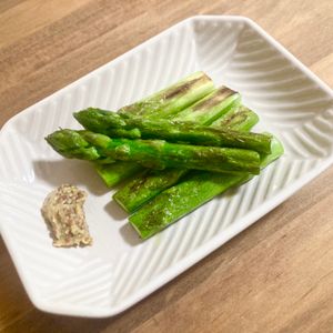 ゆかりの作ってみた!投稿(焼くだけ簡単♡アスパラガスのステーキ【お弁当・おつまみ】)