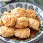 ゴロゴロ入ってる♡シャキシャキれんこん入り鶏団子甘酢だれ