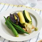 ひんやり～♪夏野菜のめんつゆびたし＊