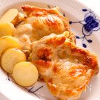 ◆鶏もも肉のオーブン焼き◆漬け込みでやわらかしっとり♪
