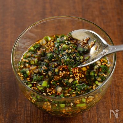 【何にかけてもめちゃ美味しい】やみつく旨さの万能ニラポン酢