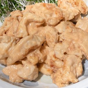 すみれの作ってみた!投稿(エビマヨならぬ【絶品♡とりマヨ】本当に鶏むね肉!?旨すぎ！)