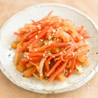 濃いめの味でごはんがススム！大根とにんじんのきんぴら
