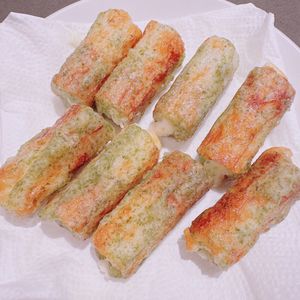 3yの作ってみた!投稿(【ちくわのチーズ磯辺焼き】間違いないおいしさ♡簡単おかず♬)