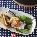 さんまの梅にんにく煮