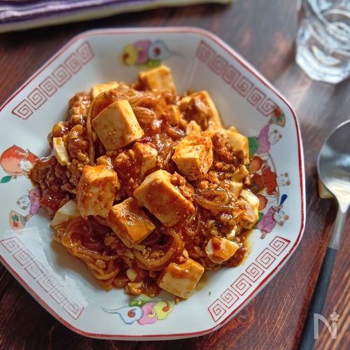 【春雨入り麻婆豆腐】節約&ヘルシーレシピ!