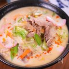素材から旨味を引き出したよ🤩たっぷり野菜のちゃんぽんスープ