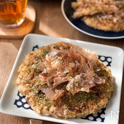 ［卵・小麦粉不使用］白菜たっぷり!お好み焼き