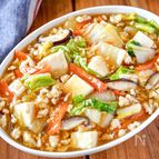 【白菜と豆腐の和風そぼろあん】ほっこりヘルシーおかず♡