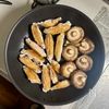 【鶏手羽中としいたけの黒酢煮】山盛りご飯と♪の工程4