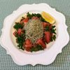 𝔂𝓾𝓶𝓲🍓の作ってみた!投稿(美肌にも！カルシウムたっぷり【カリカリしらすとトマトサラダ】)