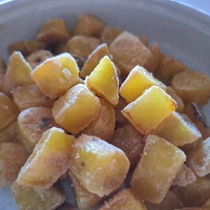 あやの作ってみた!投稿(カリカリ止まらない！ミルキーおさつぽてと)