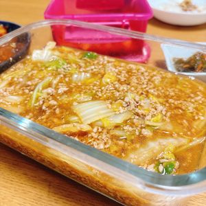 し☆の作ってみた!投稿(豚ひき肉と白菜の旨中華炒め)