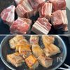 【豚の角煮】とろ〜り卵と、やわらかお肉♡の工程1