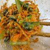 【人参と小松菜のごまあえ】の工程2